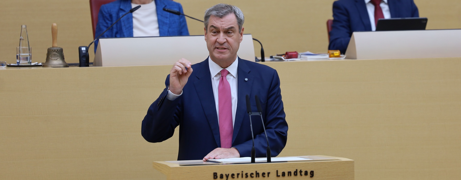 Regierungserkl�rung von Dr. Markus S�der